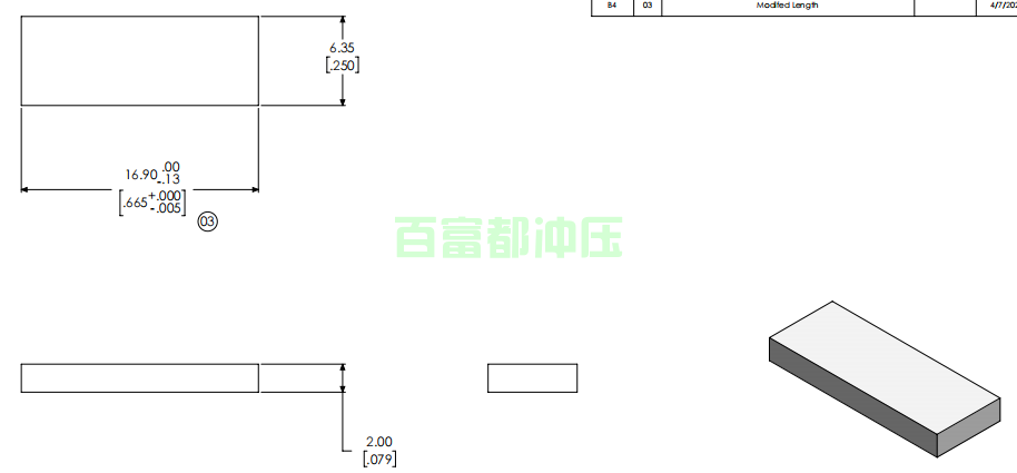 最简单的落料冲压件是怎么报价的